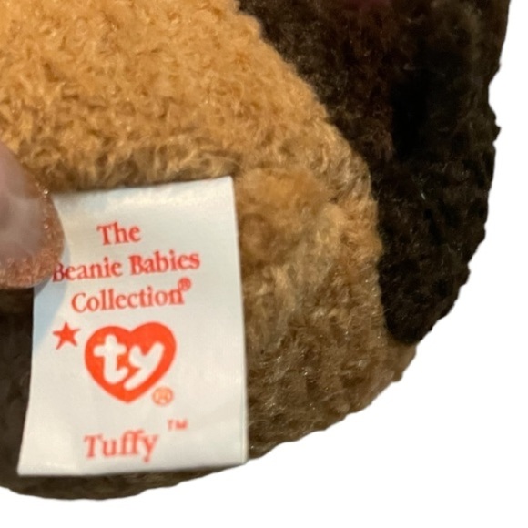 TY Beanie Baby Tuffy Rare With Tags! - Picture 5 of 5